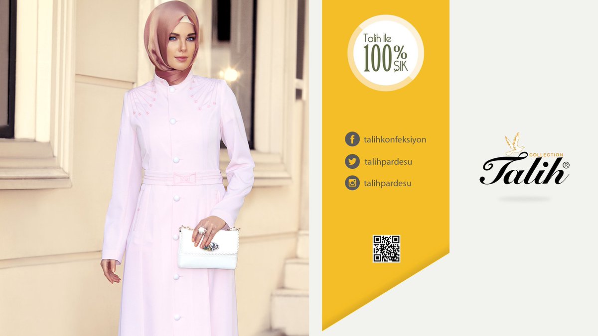 talihpardesu's tweet photo. En Özel Siz Olun.
#talihgiyim #talihpardesü #tesettür #pardesü #hijab #tesettur #kadın #kombin #özel https://t.co/tz0P0dqqEw