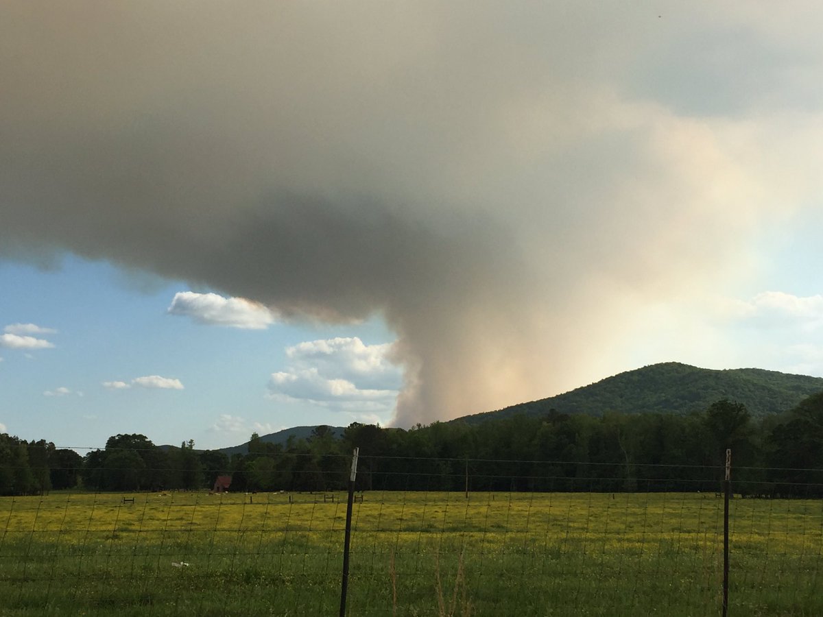 USFWSFire's tweet image. Thanks to .@JSUNews for the photo of Tuesday's prescribed fire at Mountain Longleaf NWR #rxfire #ALfire