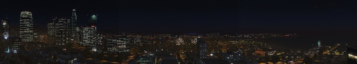 LAZLives's tweet photo. LS Rooftop night view (click/tap for full image) #STLI 3 #LazEditorPics #GTAOnline #HerbalSupport https://t.co/JZdoYAb104