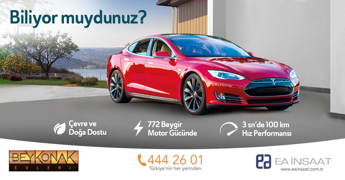 Çevre ve doğa dostu,  hediyeniz P90D Tesla garajınızda sizi bekliyor. #HerEveTesla #beykonakevleri #home #car