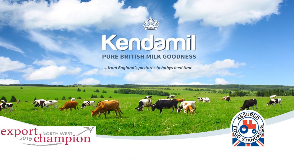 Great to see festival supporters <a href="/KendamilUK/">Kendamil</a> celebrate 1st order of local whole milk based formula on route to China