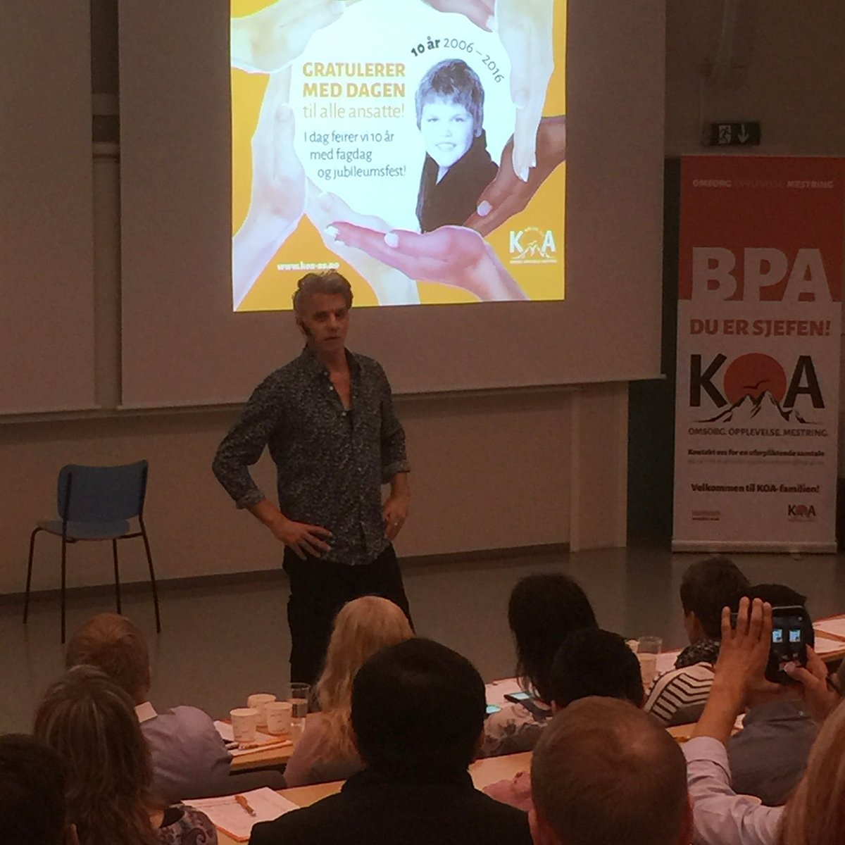 KOAtwitrer's tweet photo. «Mr. Tourette og jeg» leverer i sør også. Fantastiske Pelle Sandstrak!!! https://t.co/rIOY7AjpJY