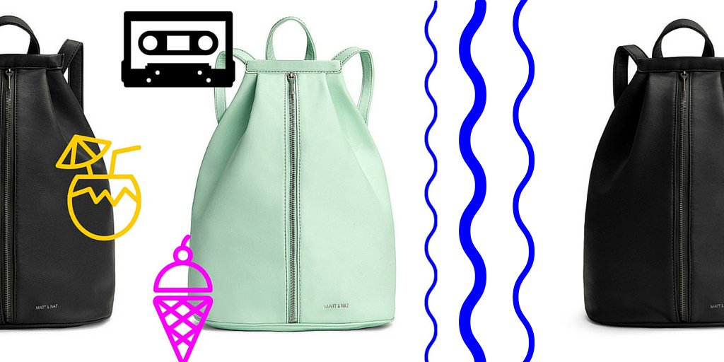 The Lawrence Mini-Rucksack > bit.ly/1XwgIlE
#mattandnat #veganhandbags #shoponline