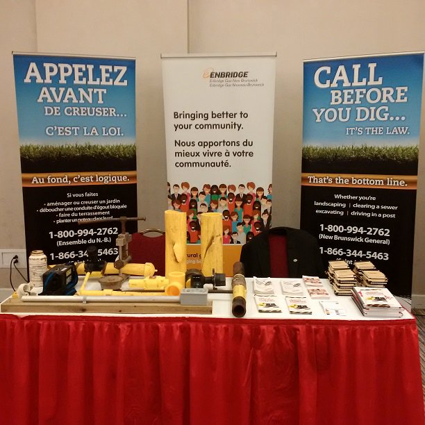 libertyutil_NB's tweet photo. We're all set up at the @safetynb Conference in Moncton! The longest running safety conference in #NB! #SafetyNB2016 https://t.co/kFAJcZCliz
