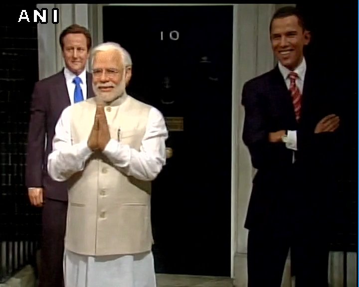 London PM Narendra Modi's wax statue unveiled at Madame Tussaud's