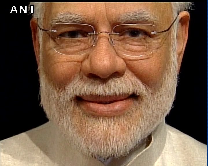 London pm narendra modi's wax statue unveiled at madame tussaud's