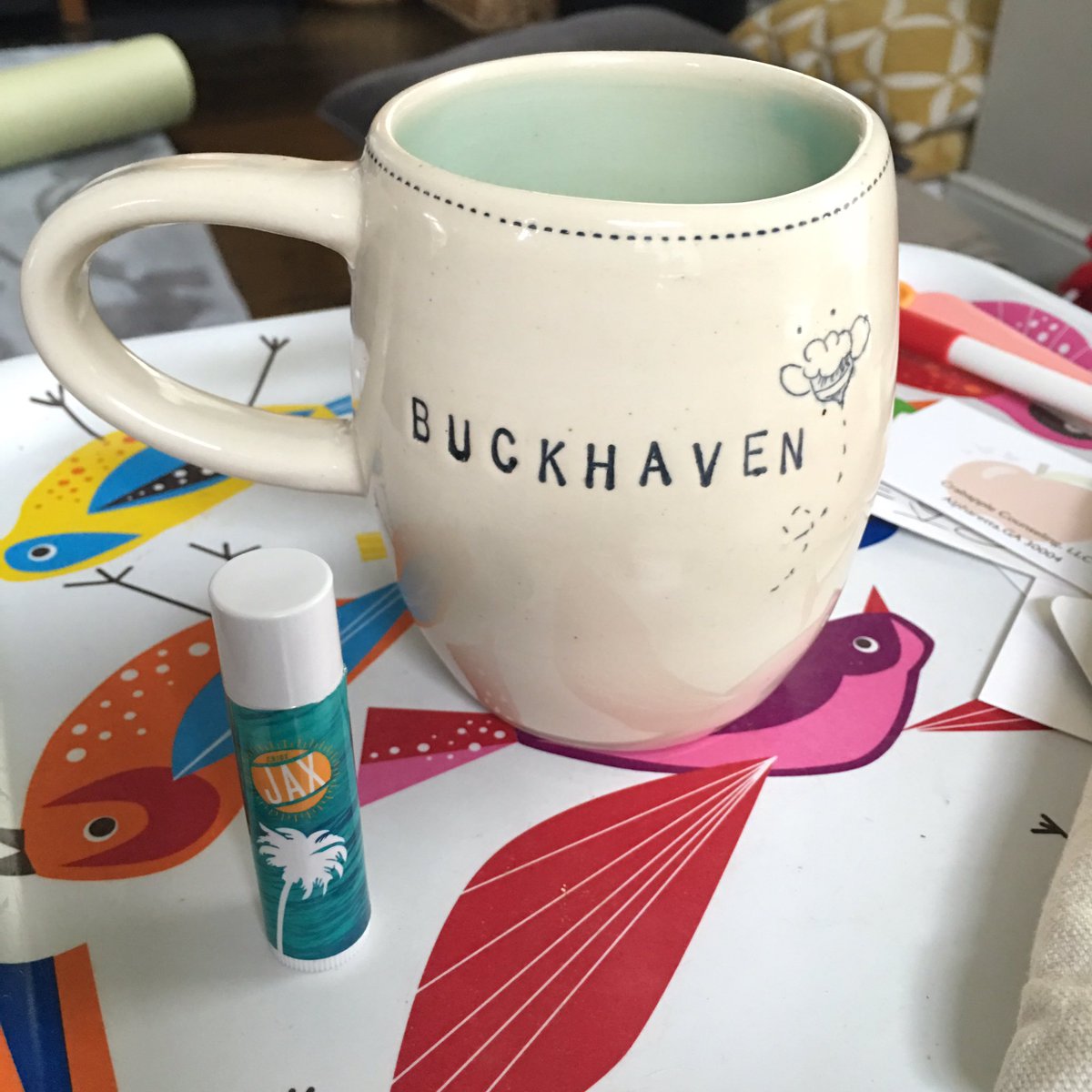 suegay61's tweet photo. Enjoying my #activejax lip balm @Visit_Jax https://t.co/TlbNxfGm94