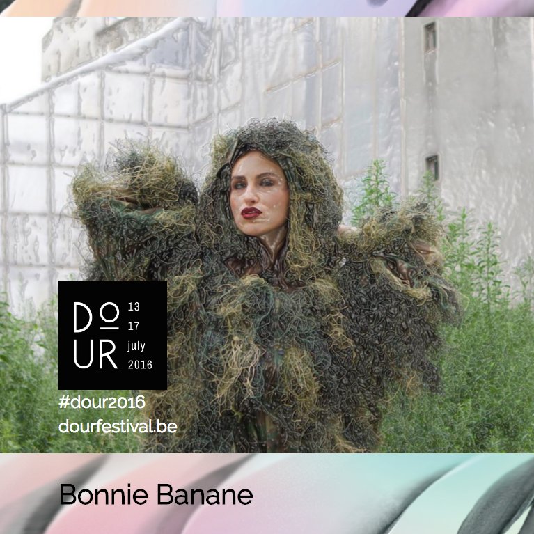 NEW! Bonnie Banane <a href="/bonniebanane/">Bonnie Banane</a> at #dour2016 dourfestival.be/artist/detail/…