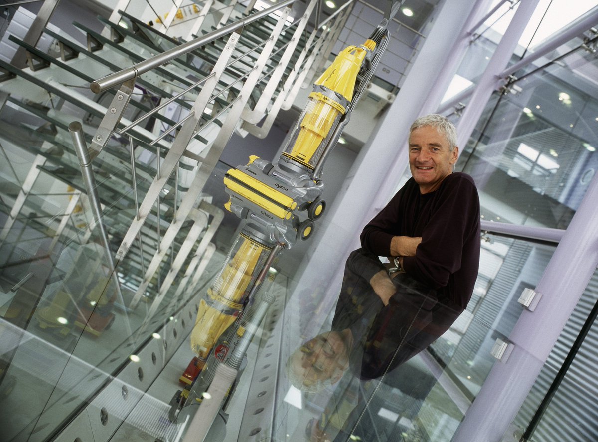richardbranson's tweet photo. “Not an obvious or fashionable way to create success.” James @Dyson on work, money &amp; fun https://t.co/aqsXZB37YA https://t.co/ockp9viiXJ