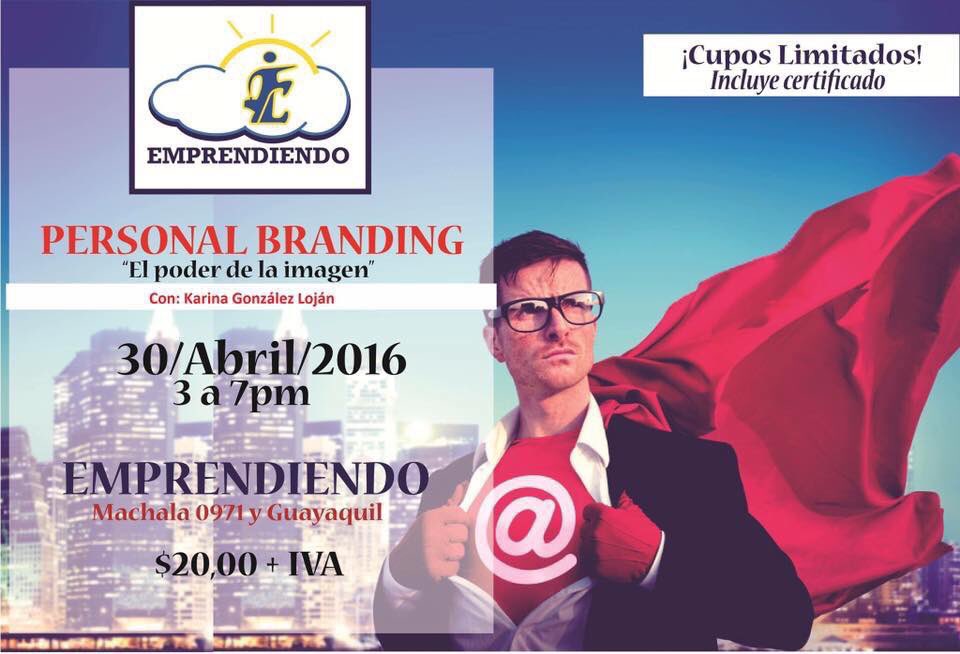 soyemprendec's tweet photo. #PERSONALBRANDING, taller 100% practico impartiremos herramientas de desarrollo personal, asesoramiento de imagen https://t.co/AxJMdDzRlq