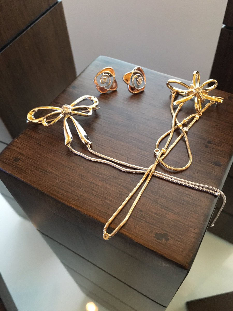 Cool jewelry on display <a href="/Melorra_com/">Melorra</a>! Trends expected 2016 Spring/Summer ruffles, military, denim, floral, necktie!