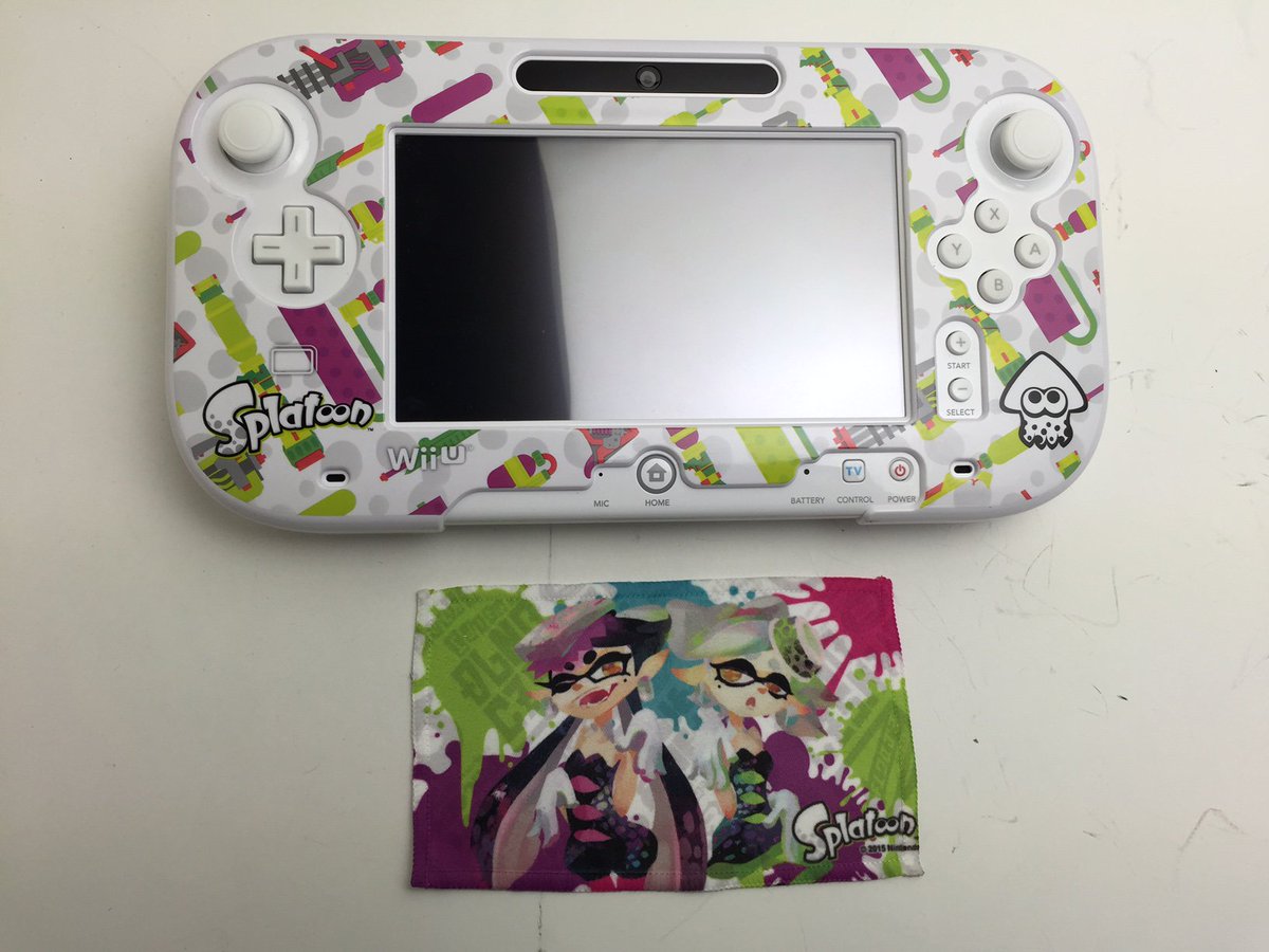 Hori ゲーム周辺機器のホリ على تويتر 本日発売 スプラトゥーンのイカしたプロテクトカバーが本日発売されました Wiiu画面サイズ と同じサイズのシオカラーズのクリーニングクロス付き イカ よろしく T Co Rqdkma8rra Hori ゲーム周辺機器のホリ على تويتر 本日発売 スプラトゥーンのイカしたプロテクトカバーが本日発売されました Wiiu画面サイズ と同じサイズのシオカラーズのクリーニングクロス付き イカ よろしく T Co Rqdkma8rra