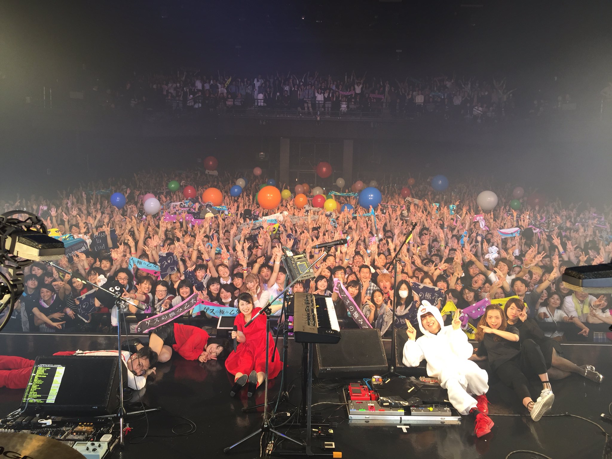 ゲスの極み乙女 東京2日目ありがとうございましたでゲス