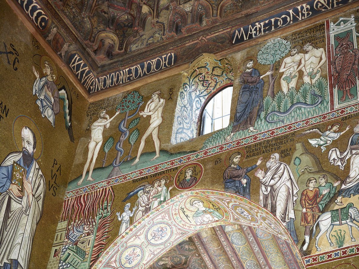 britishmuseum's tweet photo. The stunning Palatine Chapel in Palermo was consecrated #onthisday in 1140 #SicilyExhibition https://t.co/GfBurEIlk3 https://t.co/mQB6GFElB1
