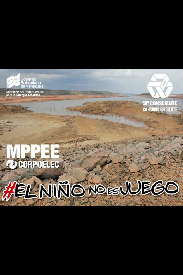 Disminuyamos el consumo de agua y luz en nuestras casas #ElNiñoNoEsJuego <a href="/SeniatRNO/">SeniatRNO</a>  <a href="/SENIAT_Oficial/">SENIAT</a> .