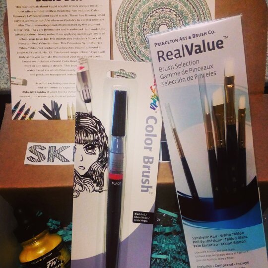 Deldp's tweet image. More cool stuff for Hope to try from #sketchbox featured artist @josilix #getsketchbox #da… ift.tt/1SSn9CQ