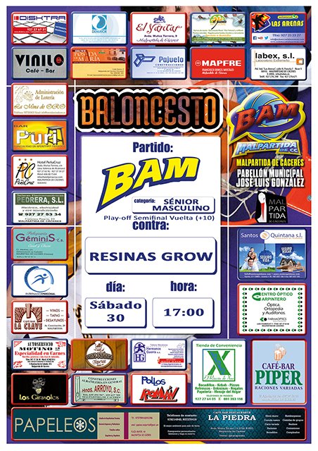 Nos falta un paso para la Final A4, y defender 10 puntos de ventaja, vamos todos a apoyar a los chicos del Sénior¡