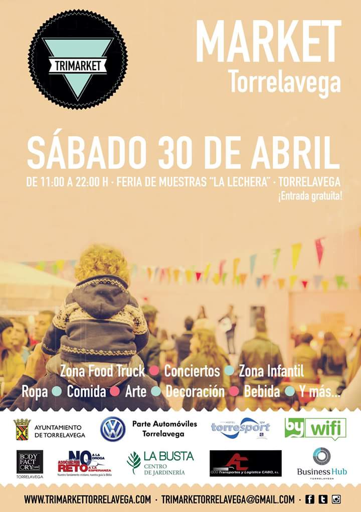 BusinessHUBTorr's tweet photo. Permita le invitemos a pasar el día en #Torrelavega. Talento joven al servicio de la ciudad: #Trimarket @lfonsotome https://t.co/v4ichUpZEH