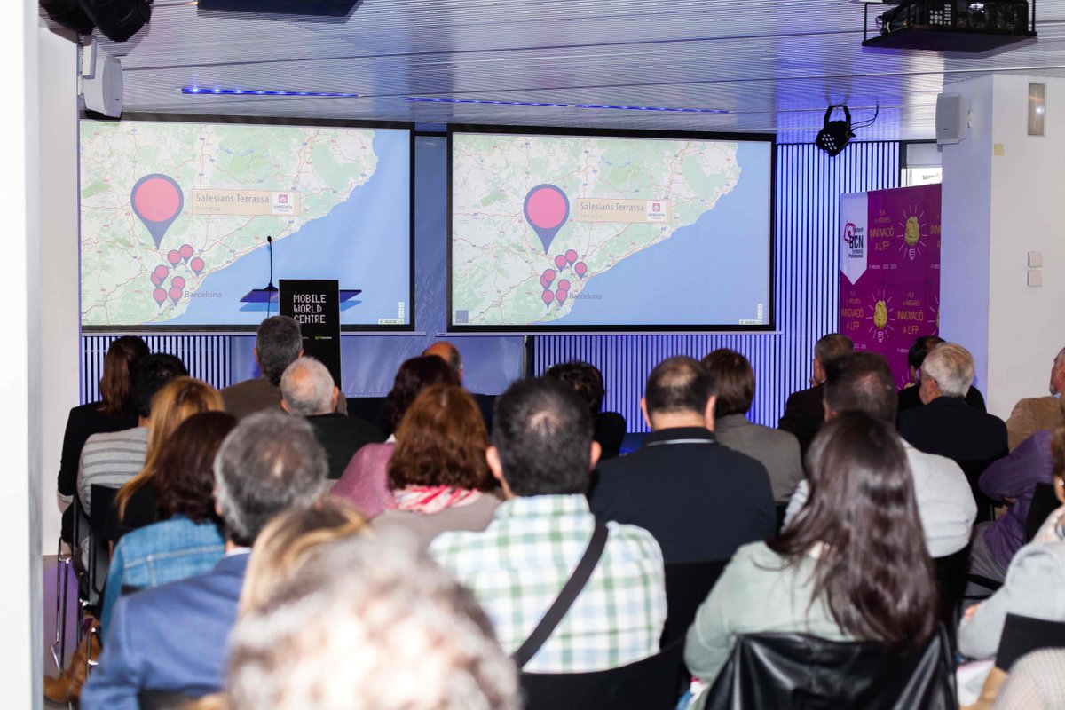 fundaciobcnfp's tweet photo. Vídeo resum d les 5edicions #PlaMesuresInnovacióFP presentat ahir a l'Acte de reconeixement https://t.co/hYQfnDaluW https://t.co/MCLA1UCR35