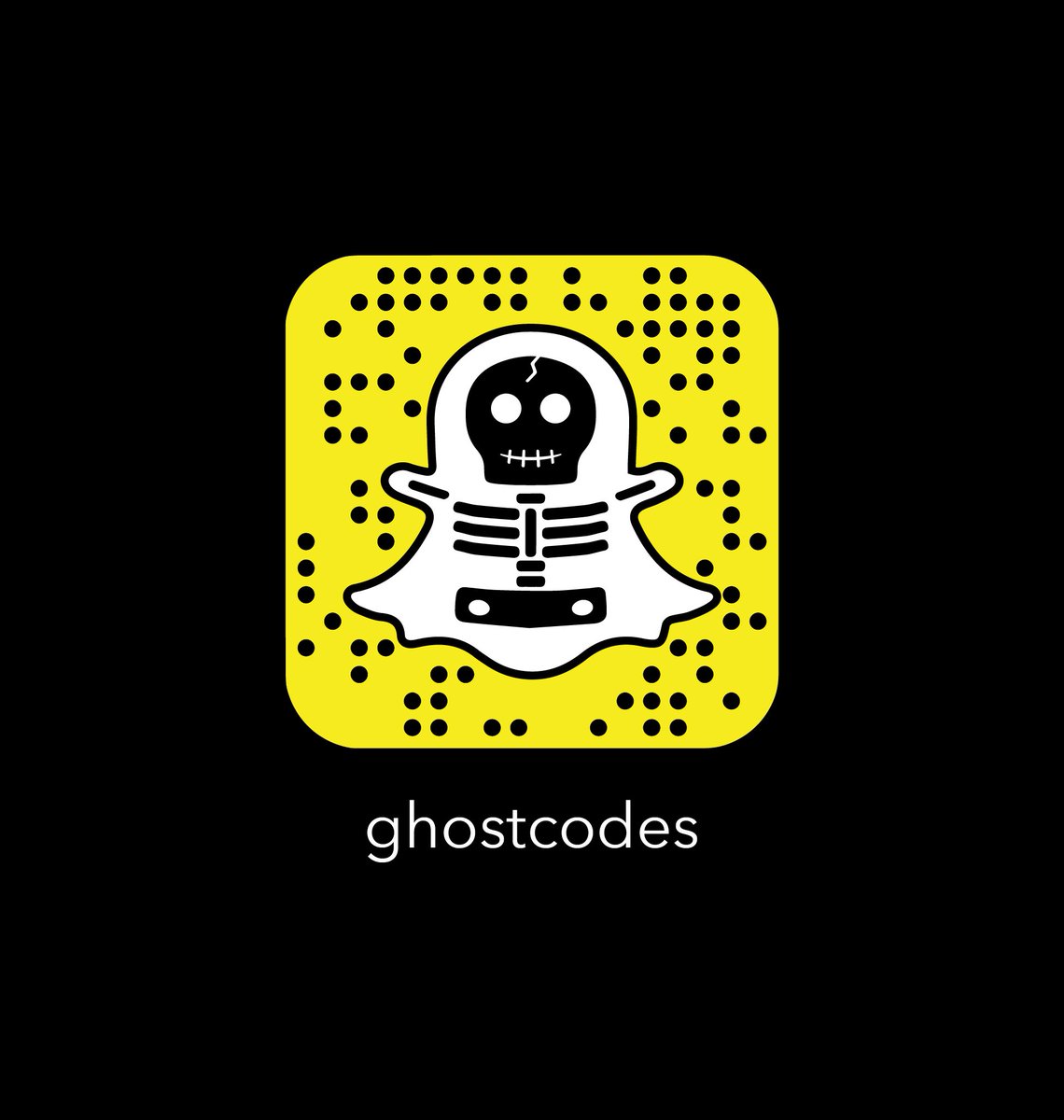 GhostCodes's tweet image. We finally have the &apos;GhostCodes&apos; snapchat handle! Plz consider shouting it out so we can use it for future takeovers