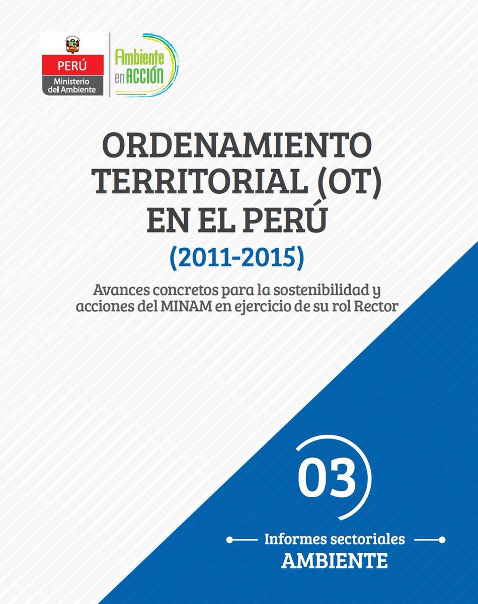 .<a href="/MinamPeru/">Ministerio del Ambiente 🇵🇪♻️</a> <a href="/manupulgarvidal/">Manuel Pulgar Vidal</a> aclarando mitos sobre ordenamiento territorial en el Perú