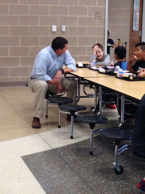 HPSHR's tweet photo. Thanks to Adam, Nola &amp; Rhonda for providing duty-free lunch at Longview Elementary! Love those Lions teachers! https://t.co/APy4S1NDyO