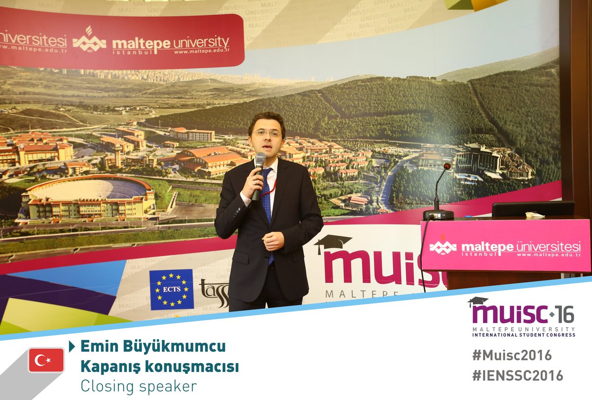 muiscofficial's tweet photo. #Muisc16, Mühendislik ve Doğa Bilimleri Fakültesi Kongresi kapanış konuşmasını Emin Büyükmumcu gerçekleştiriyor. https://t.co/VITLXwt8wD