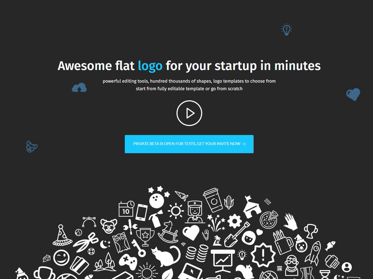 Join our Logopony private beta &amp;create awesome flat logo for your startup fast  bit.ly/239ewDo via <a href="/BetaList/">BetaList</a>