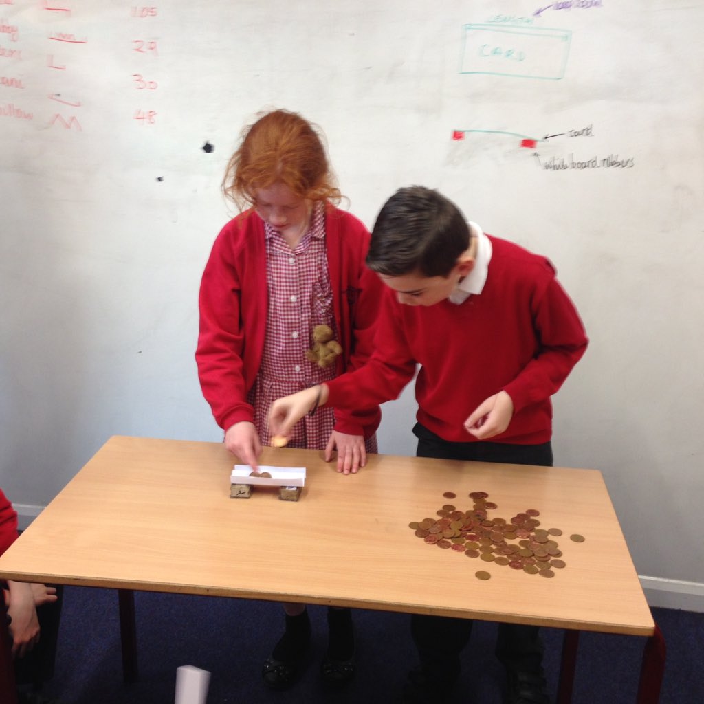 ysgolbrynhedydd's tweet photo. How many coins can you balance on card??? #yrCE #ybh #DIAIUTF https://t.co/FobM81xgw7