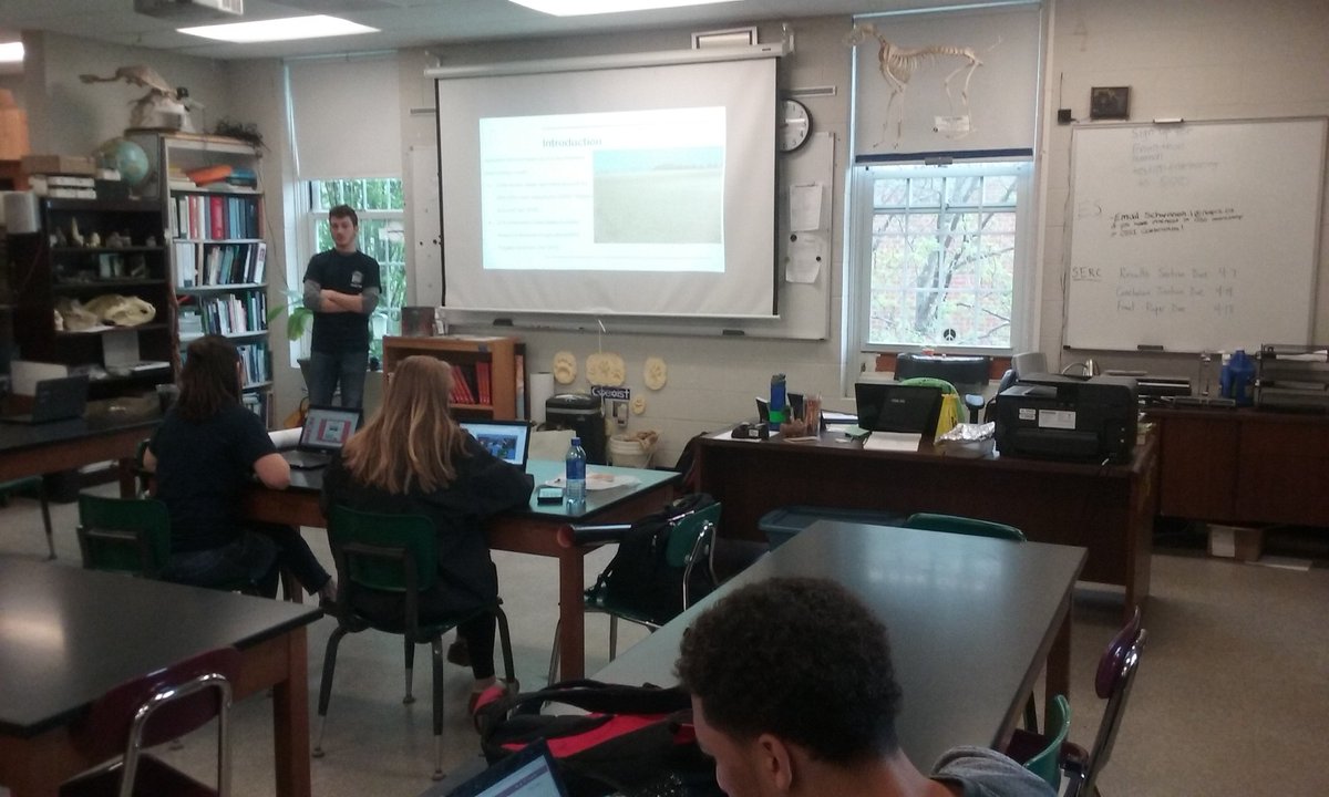 CSchwinnen's tweet photo. @EFCTS @napls_hs Ss practicing SERC presentations. Big day tomorrow. https://t.co/M1TZXHEAtV