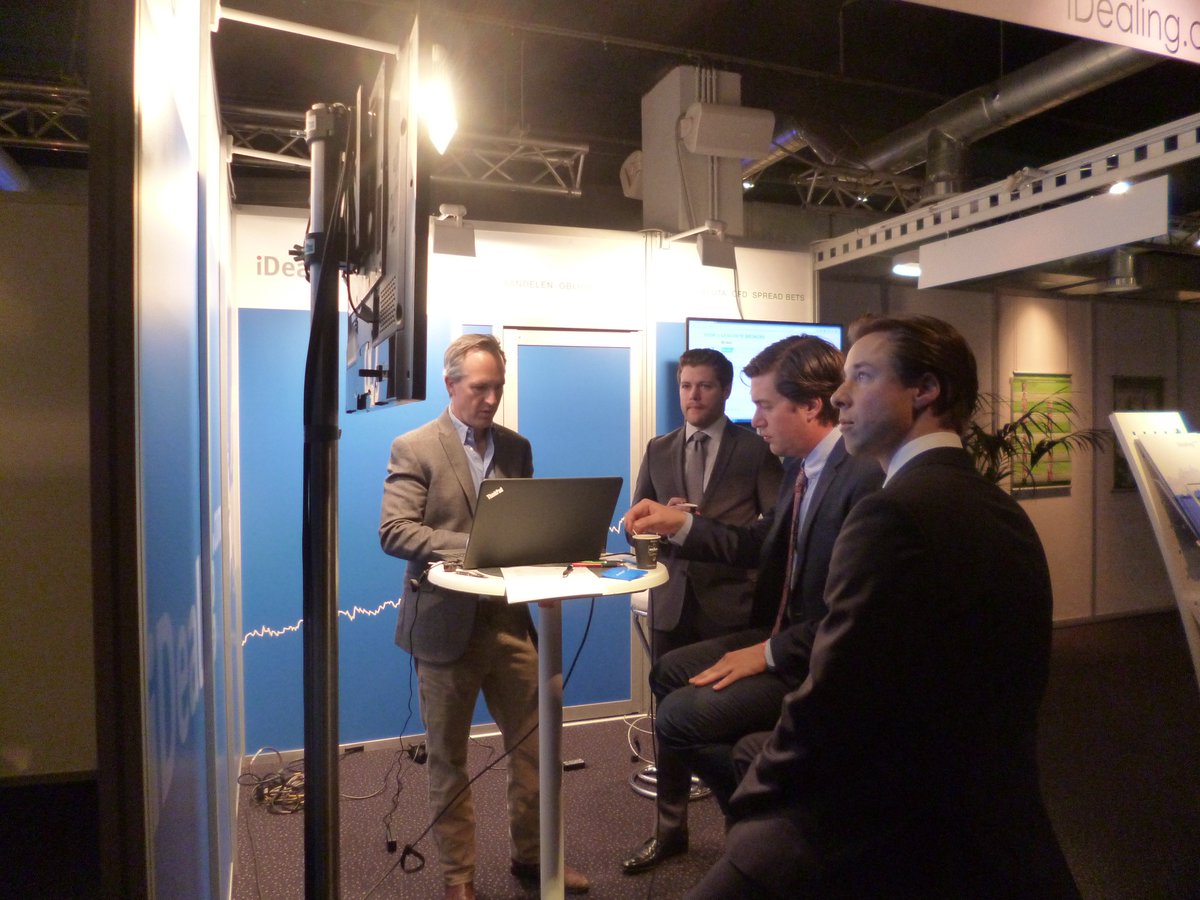 A couple of weeks ago in #Antwerp @ the Happening 2016 organized by #Vlaamse Federatie #Beleggers #trading #tbt