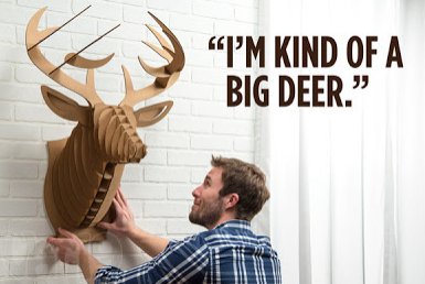 VeoliaUK's tweet photo. Feeling arty? Why not create #animal wall trophies made from #cardboard! https://t.co/gIxoai7xtx #KeepCalmAndRecycle https://t.co/UNYTSJp1ui