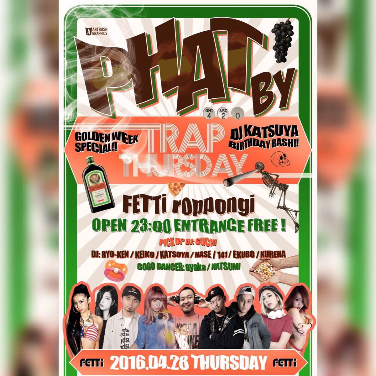 DazDna's tweet photo. 今夜は #トラサー ！！
六本木FETTiで踊るよ👯

エントランスフリーだから皆気軽に遊びにきてねっ💋
久々踊るのたのしみーーっ！！ https://t.co/4UuxZyhvuW