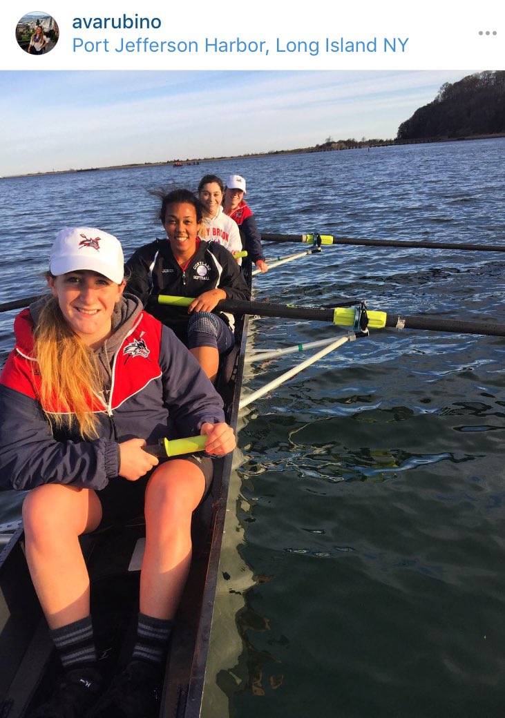 ayoo_ava's tweet photo. Show some love to your women's varsity 4+ boat as we head to PA this weekend to race!@SBUSG @SBUCrew @stonybrooku https://t.co/7Gaa93mBN7