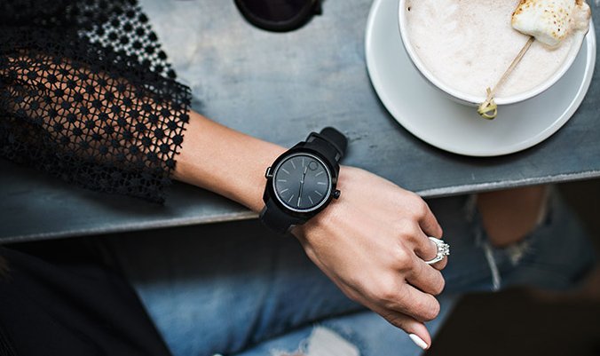 HPUK's tweet photo. .@hellofashblog shows us one accessory everyone needs: Movado Bold Motion #EngineeredbyHP https://t.co/dSZrNvjWLU https://t.co/L2pct9bYrv