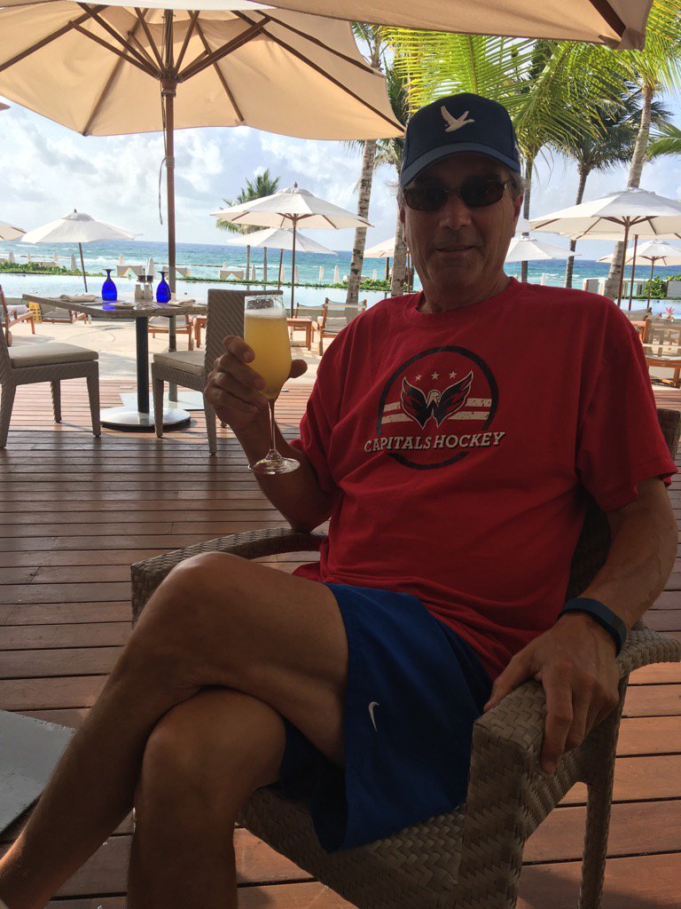 Let's go Caps!#RockTheRed