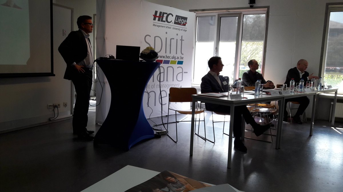 Leadership is about passion! Great talk about customer-centric organizations <a href="/HECLiege/">HEC Liège</a>  #CCOHEC