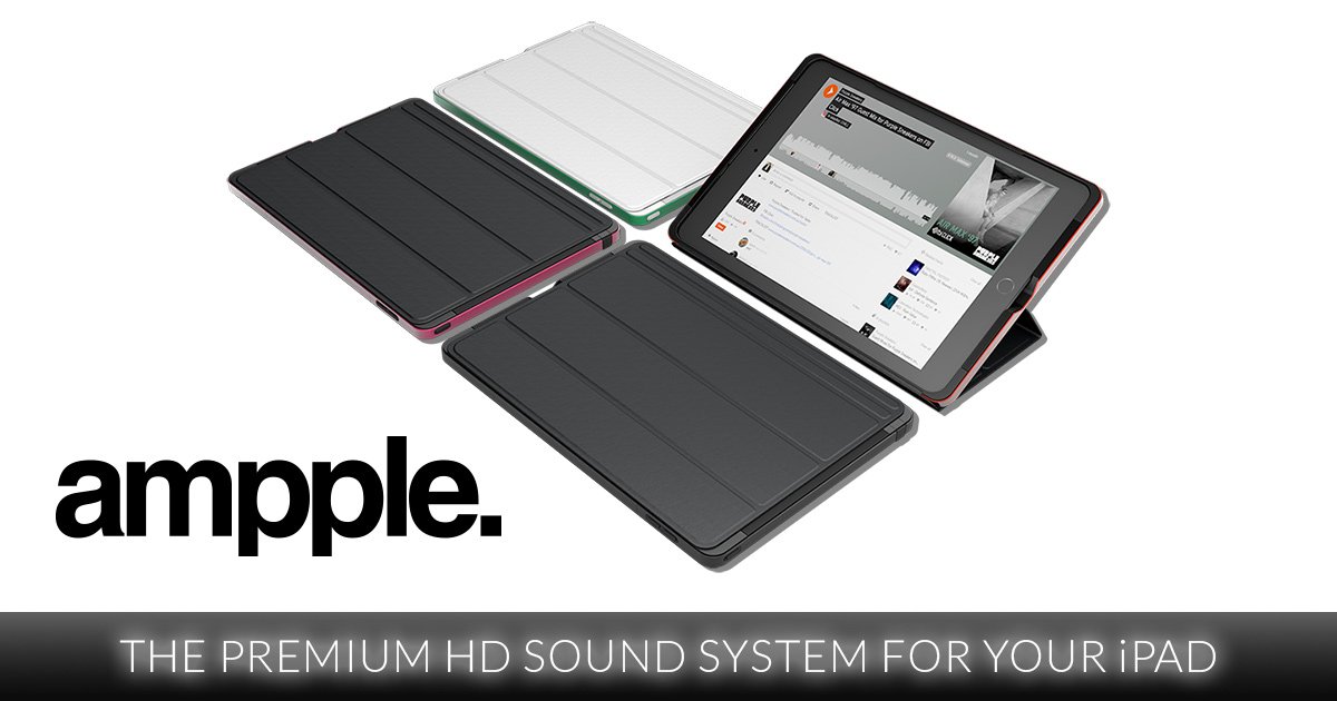 Can't wait to get this! Premium sound for #iPad! Check it out at bit.ly/23GiTaY queue.social/Okd6pAM