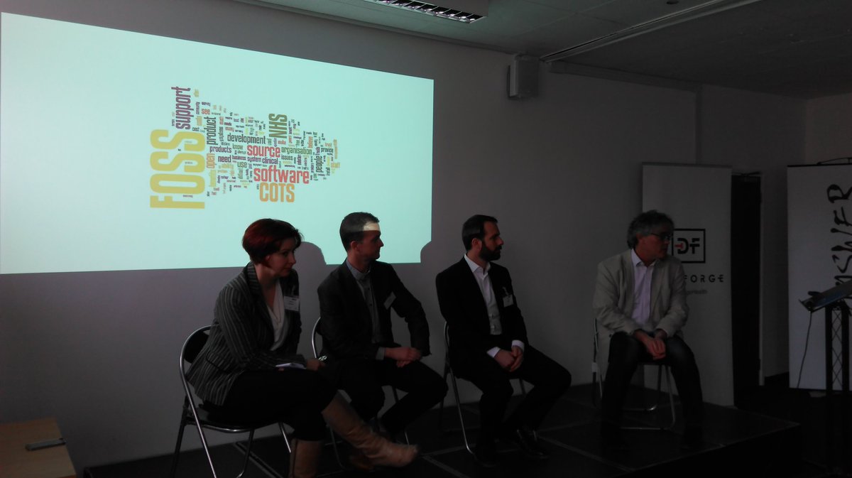 HelenaHabdija's tweet photo. Interesting panel about Open source and innovation @LeedsFuturelabs @dotforge  @germinates #Dotforge #LeedsDigi16 https://t.co/HdoMVh397l