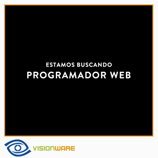 Visionware_Int's tweet image. Envíanos tu CV a info@visionware-int.com #Visionware #desarrollo #web #móvil #programación #code