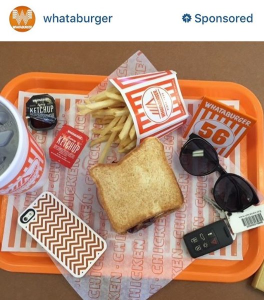 BirminghamMaps's tweet photo. Whataburger is buzzing:  - RT @techcandycases I spy... #techcandy #whataburger #yum https://t.co/lhXAgRsbZk