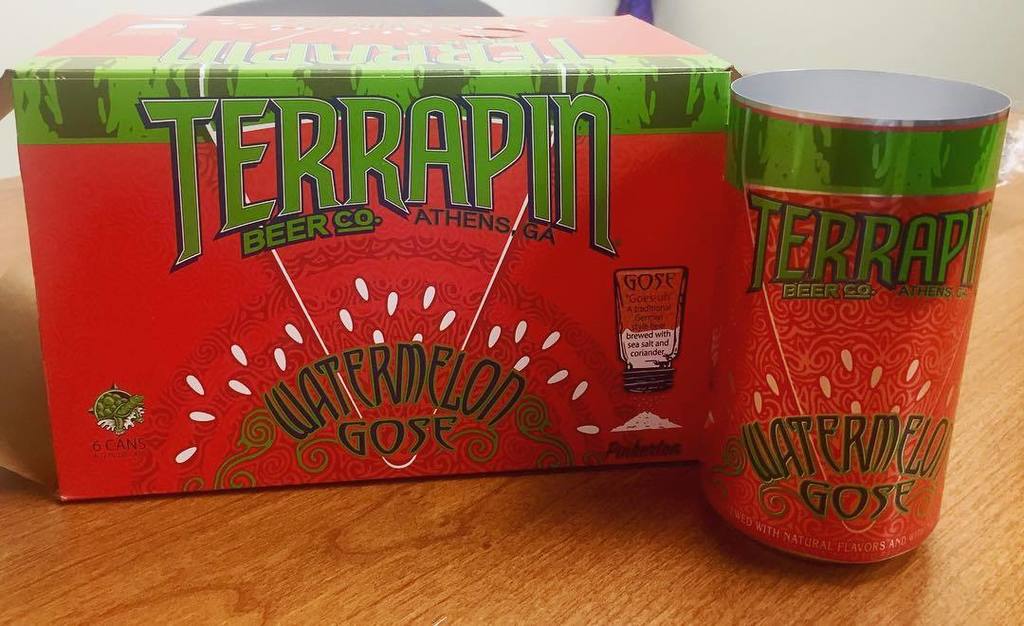 TerrapinBeerCo's tweet image. While our employees are doing sensory training with our new Watermelon Gose, @ballcorporation is printing up our ca…