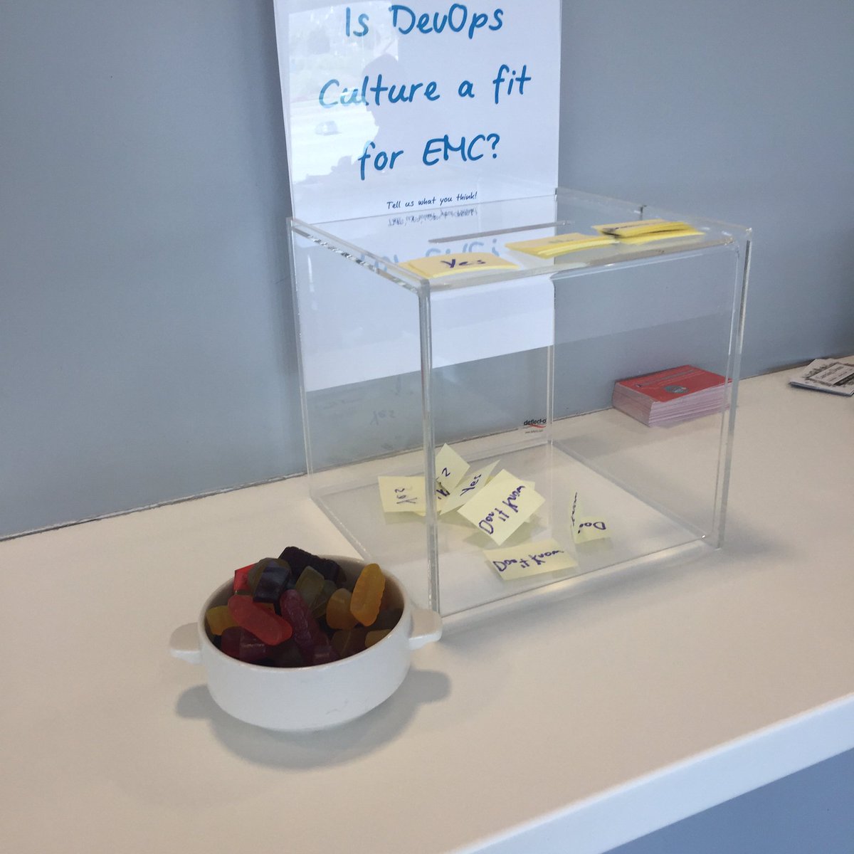 ChristinaOCal's tweet image. Is DevOps culture a fit for #Emc ? Cast your vote today! #DevOpsEMCIT