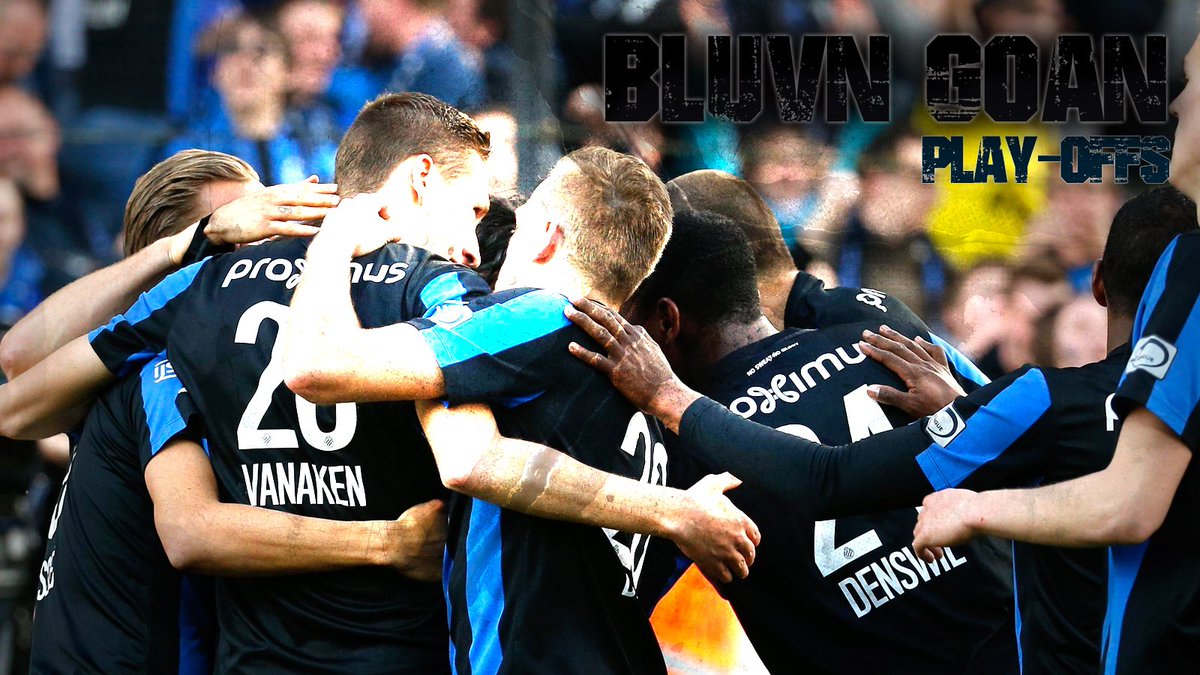 ClubBrugge's tweet photo. #Matchday! Klaar voor 90 minuten topvoetbal in Jan Breydel! #CluGnk #BluvnGoan! https://t.co/jLpl9Qmdoe