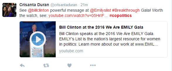 RichardDaleT's tweet photo. The many ironies in this tweet made my day. Wow.
#copolitics #coleg #Clintons #SexualShenanigans https://t.co/1Ju59SymrR