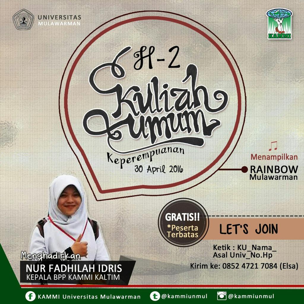 LD_AlMizan's tweet photo. H-2 Kuliah Umum "Keperempuanan" https://t.co/wvR1sbgNAe