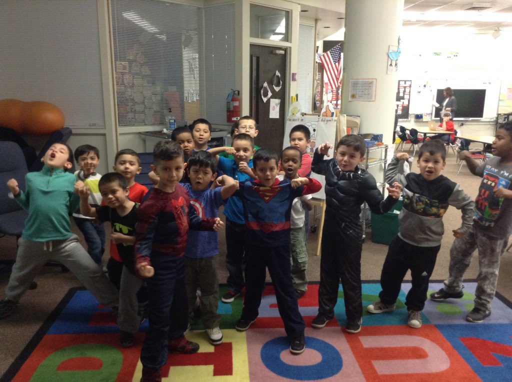 Super Hero Day #PershingSwag #panthermac  #boypower