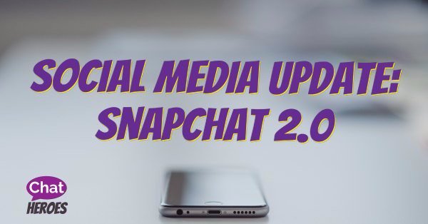 ChatHeroes's tweet photo. #Snacpchat has had a revamp, see how you can benefit from it https://t.co/6TCQxkfjXD #B2Bhour https://t.co/FUYeiFOt9q