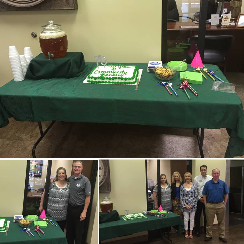 mpbank's tweet photo. Cake for breakfast? Yes, please. We like how the BV Office celebrates #CBMonth #GoLocal https://t.co/GatBvzieyp