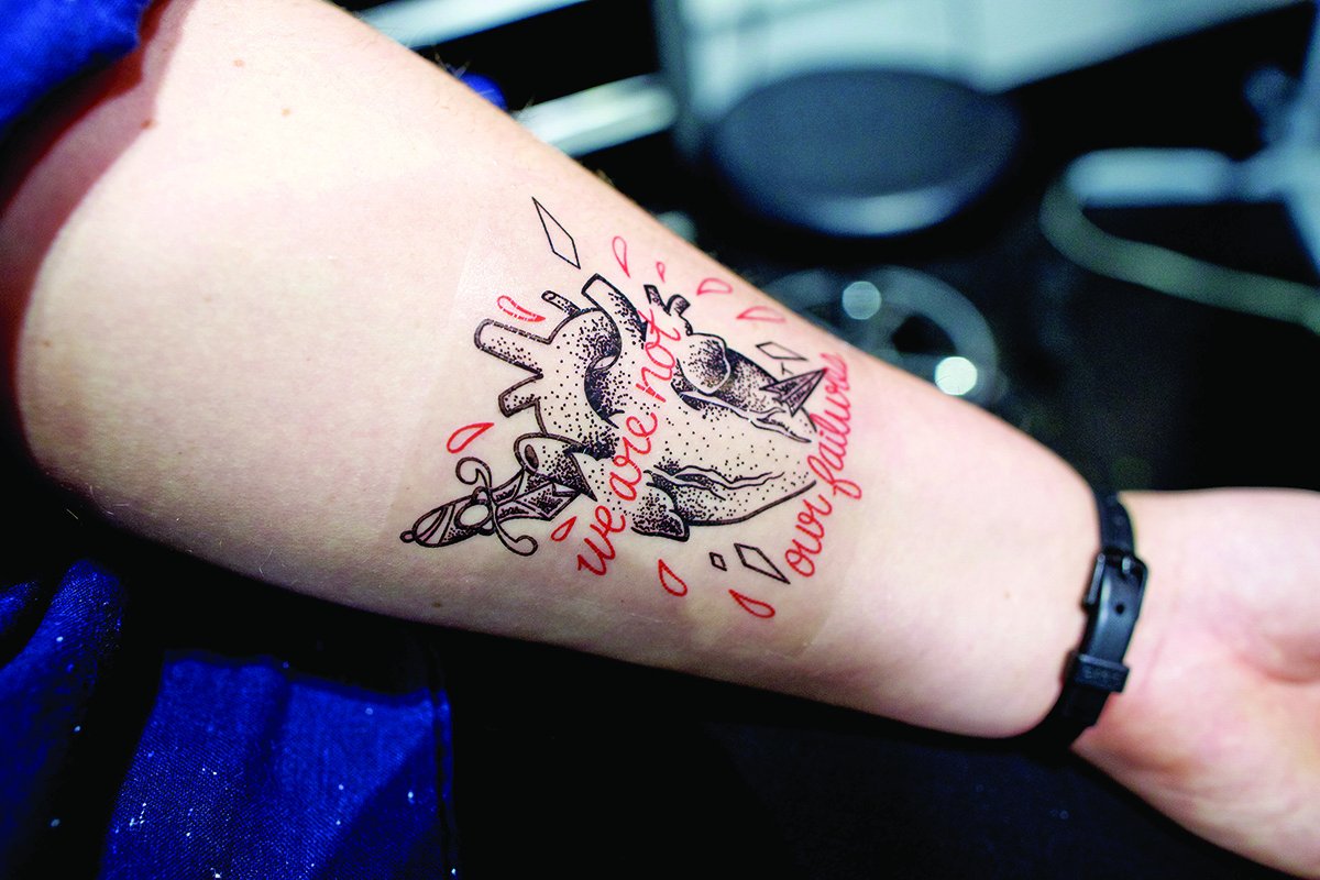 ShastaKM's tweet photo. @Portland_State student @Ari_Warner's #InkVisible seeks to illustrate invisible #disability
https://t.co/DDDBiQygPy https://t.co/O5RxP9wkyI